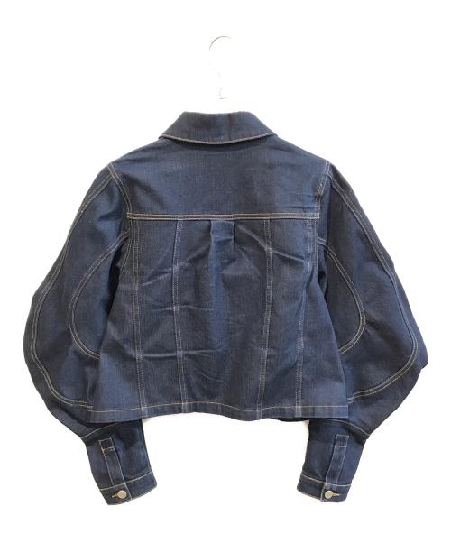 Solace（ソレイス）Solace (ソレイス) 変形スリーブデニムジャケット インディゴ サイズ:Fの古着・服飾アイテム