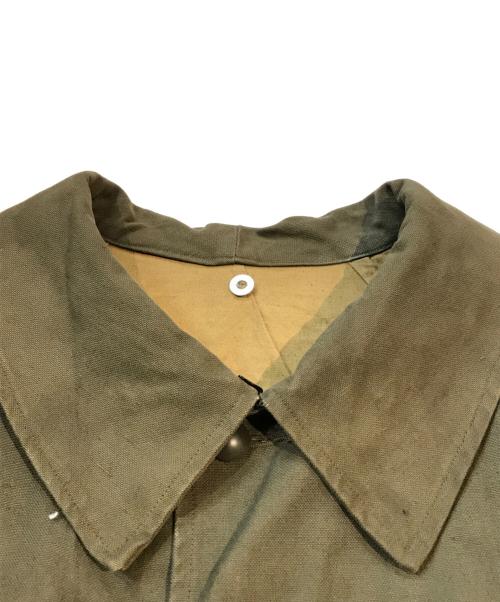 French Army（フランス軍）French Army (フランス軍) M-35モーターサイクルコート カーキ サイズ:表記無しの古着・服飾アイテム