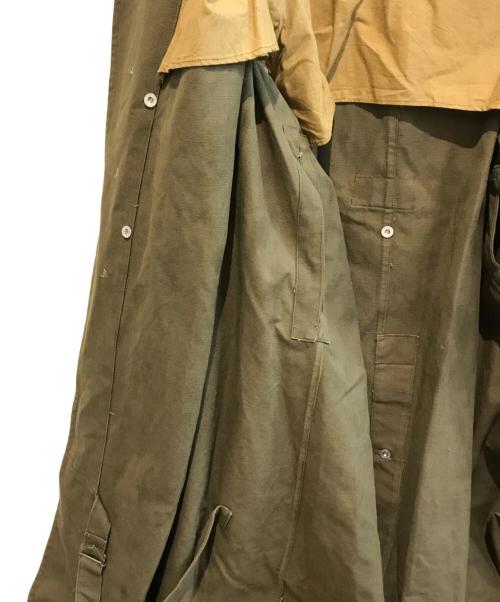 French Army（フランス軍）French Army (フランス軍) M-35モーターサイクルコート カーキ サイズ:表記無しの古着・服飾アイテム