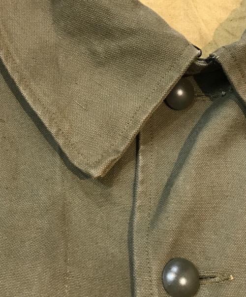 French Army（フランス軍）French Army (フランス軍) M-35モーターサイクルコート カーキ サイズ:表記無しの古着・服飾アイテム