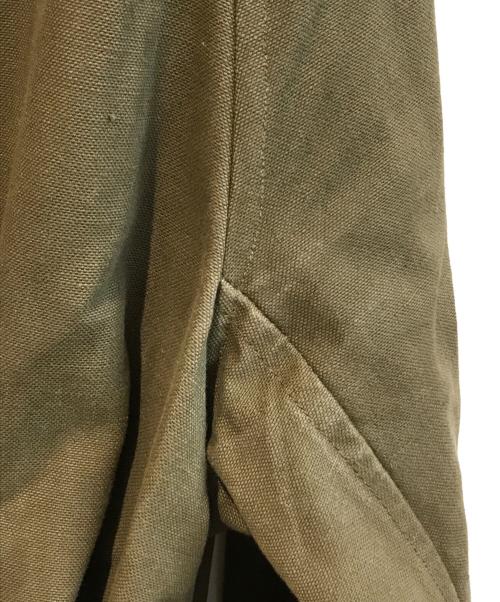 French Army（フランス軍）French Army (フランス軍) M-35モーターサイクルコート カーキ サイズ:表記無しの古着・服飾アイテム