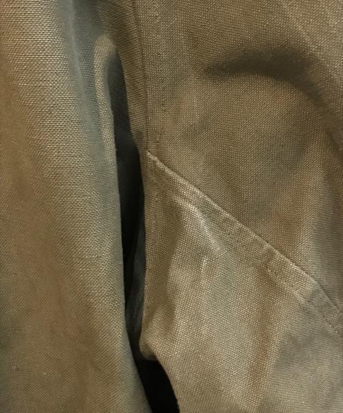 French Army（フランス軍）French Army (フランス軍) M-35モーターサイクルコート カーキ サイズ:表記無しの古着・服飾アイテム