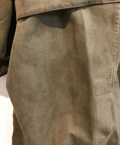 French Army（フランス軍）French Army (フランス軍) M-35モーターサイクルコート カーキ サイズ:表記無しの古着・服飾アイテム