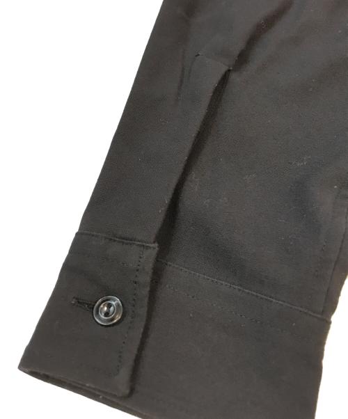 N.HOOLYWOOD（エヌ ハリウッド）N.HOOLYWOOD (エヌ ハリウッド) ポリエステルシャツ ブラック サイズ:38の古着・服飾アイテム
