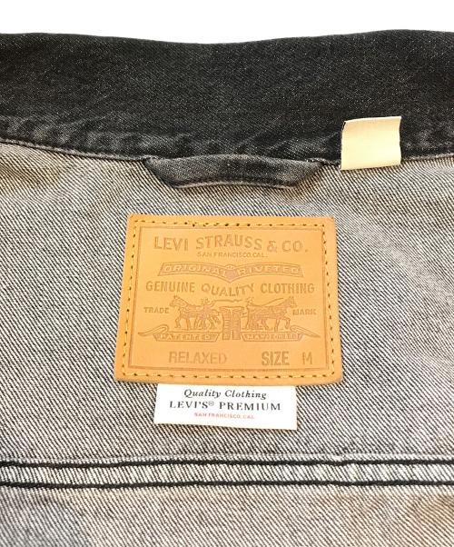 LEVI'S PReMIUM（リーバイス プレミアム）LEVI'S PReMIUM (リーバイス プレミアム) TYPEⅠデニムトラッカージャケット　A3174-0000 ブラック サイズ:Mの古着・服飾アイテム