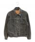 LEVI'S PReMIUM（リーバイス プレミアム）の古着「TYPEⅠデニムトラッカージャケット　A3174-0000」｜ブラック