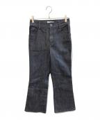 CEaRETシーレット）の古着「Semi-flare Pants　223017」｜インディゴ