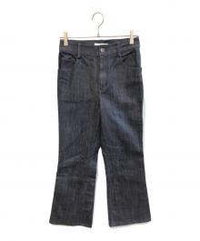 CEaRET（シーレット）の古着「Semi-flare Pants　223017」｜インディゴ