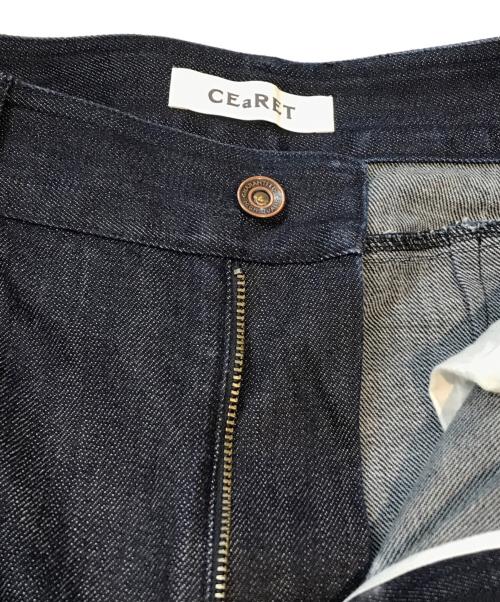 CEaRET（シーレット）CEaRET (シーレット) Semi-flare Pants　223017 インディゴ サイズ:1の古着・服飾アイテム