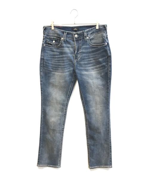 TRUE RELIGION（トゥルー レリジョン）TRUE RELIGION (トゥルー レリジョン) BIG T FLAP STRAIGHT インディゴ サイズ:33の古着・服飾アイテム