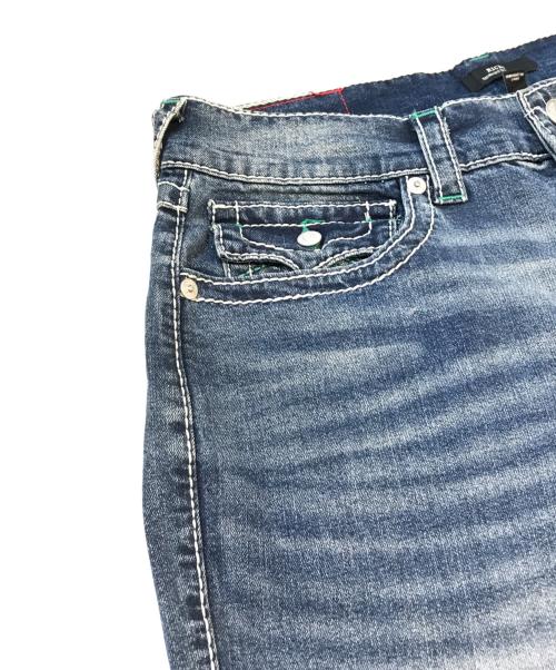 TRUE RELIGION（トゥルー レリジョン）TRUE RELIGION (トゥルー レリジョン) BIG T FLAP STRAIGHT インディゴ サイズ:33の古着・服飾アイテム