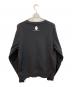 A BATHING APE (アベイシングエイプ) GO APE POINTER COLLEGE CREWNECK　001SWK251001M ブラック サイズ:L：13000円