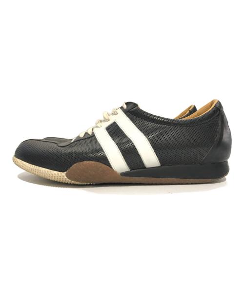 BALLY（バリー）BALLY (バリー) パンチングレザースニーカー ブラック サイズ:9の古着・服飾アイテム