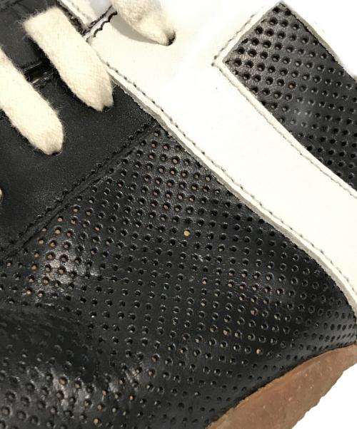 BALLY（バリー）BALLY (バリー) パンチングレザースニーカー ブラック サイズ:9の古着・服飾アイテム