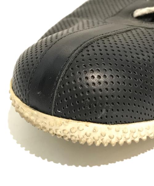 BALLY（バリー）BALLY (バリー) パンチングレザースニーカー ブラック サイズ:9の古着・服飾アイテム