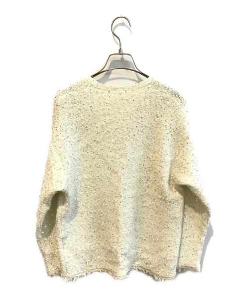 DRESSLAVE（ドレスレイブ）DRESSLAVE (ドレスレイブ) ニット アイボリー サイズ:38の古着・服飾アイテム