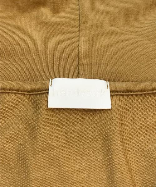 handvaerk（ハンドバーク）handvaerk (ハンドバーク) パーカー ベージュ サイズ:Ｍの古着・服飾アイテム