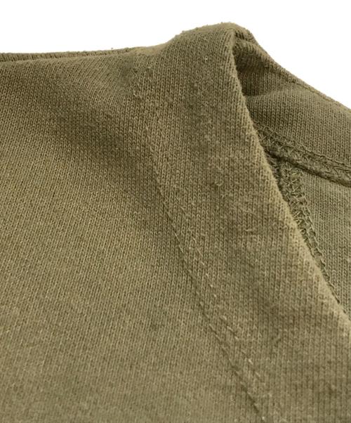 lelill（レリル）lelill (レリル) 多重ボタンスウェットワンピース グリーン サイズ:Ｍの古着・服飾アイテム