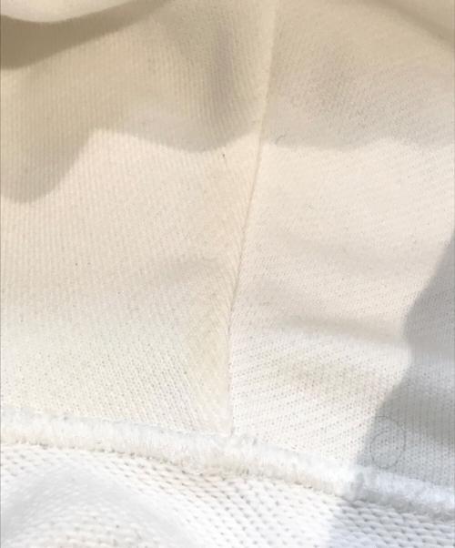 sacai（サカイ）sacai (サカイ) TRANsition Hoodie ホワイト サイズ:3の古着・服飾アイテム