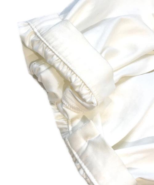 BALLSEY（ボールジィ）BALLSEY (ボールジィ) ハイカウントサテン ティアードワンピース ホワイト サイズ:Sの古着・服飾アイテム