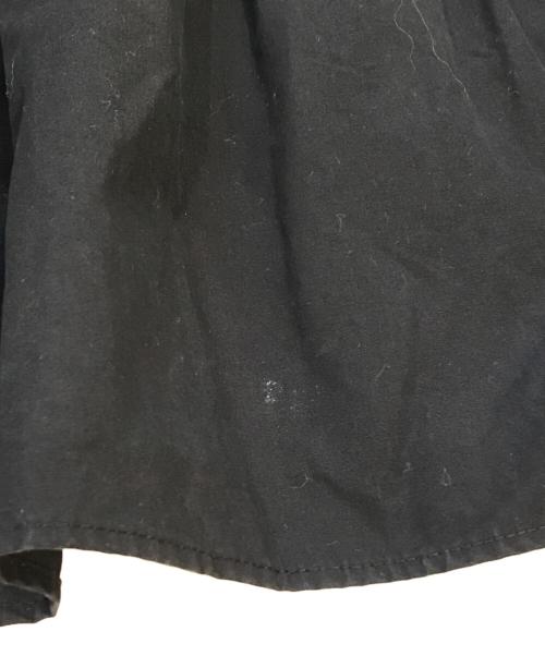 UNITED ARROWS（ユナイテッドアローズ）UNITED ARROWS (ユナイテッドアローズ) パールモチーフ ギャザー ブラウス ブラック サイズ:Ｓの古着・服飾アイテム