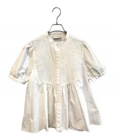 中古・古着通販】DEPAREILLE (デパリエ) フリルブラウス ブラック