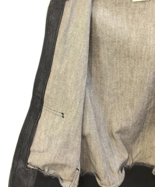 9090（9090）9090 (9090) Bone Rigid Denim Zip Hoodie　NN2082 ブラック サイズ:Ｌの古着・服飾アイテム
