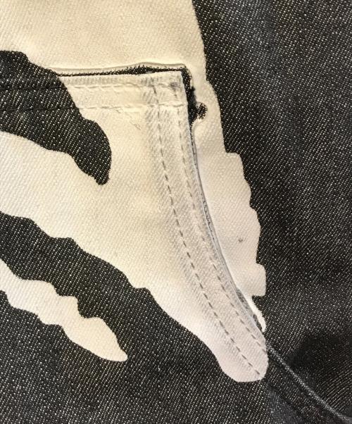 9090（9090）9090 (9090) Bone Rigid Denim Zip Hoodie　NN2082 ブラック サイズ:Ｌの古着・服飾アイテム