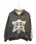 9090（9090）の古着「Bone Rigid Denim Zip Hoodie　NN2082」｜ブラック