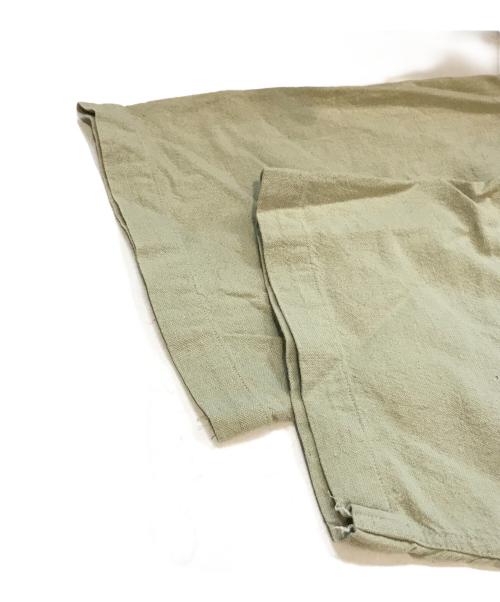 BROOKS BROTHERS（ブルックスブラザーズ）BROOKS BROTHERS (ブルックスブラザーズ) リネンブレンドシャツ 黄緑 サイズ:Ｌの古着・服飾アイテム