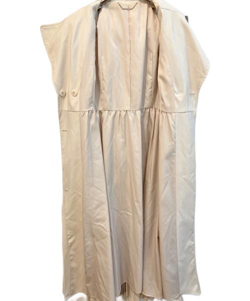 CELFORD（セルフォード）CELFORD (セルフォード) 4WAYプリーツトレンチコート アイボリー サイズ:36の古着・服飾アイテム