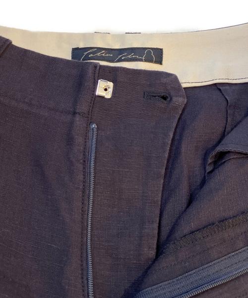 Pal'las Palace（パラスパレス）PAL'LAS PALACE (パラスパレス) リネンパンツ ネイビー サイズ:Mの古着・服飾アイテム