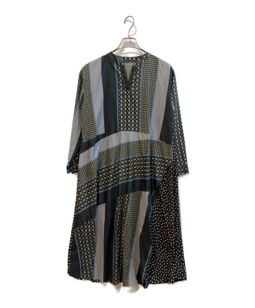 kittle（キトル）kittle (キトル) 切替ワンピース ブラック サイズ:Fの古着・服飾アイテム