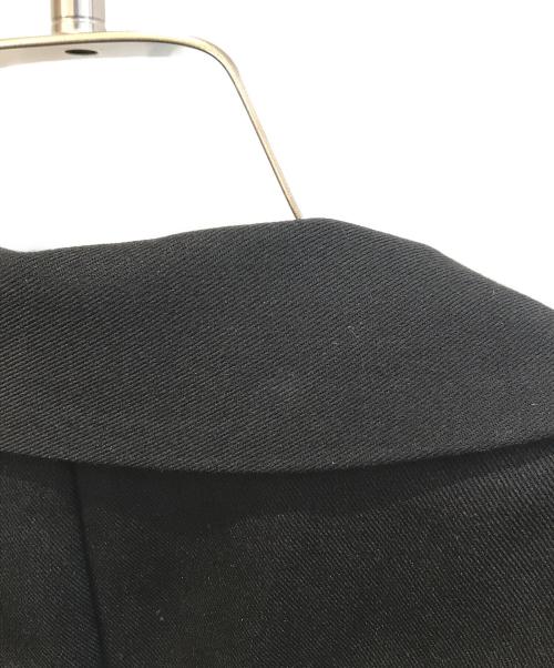 NO ID.（ノーアイディー）NO ID. (ノーアイディー) テーラードジャケット/レイヤードショートJKT ブラック サイズ:2 未使用品の古着・服飾アイテム