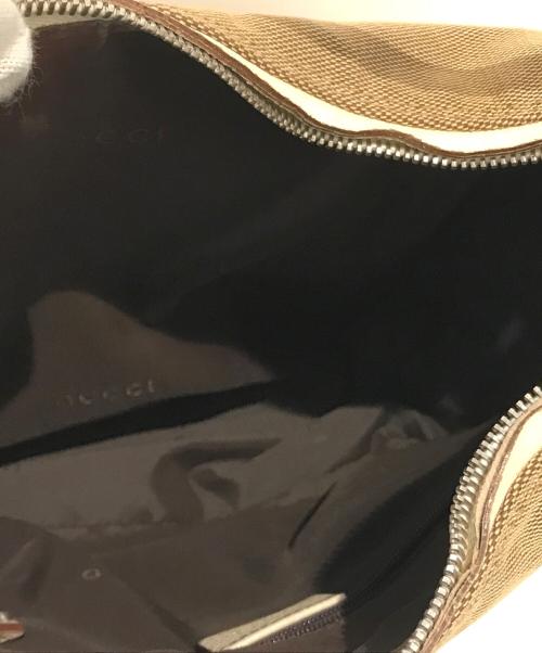 GUCCI（グッチ）GUCCI (グッチ) ワンショルダーバッグ アイボリー×ベージュの古着・服飾アイテム