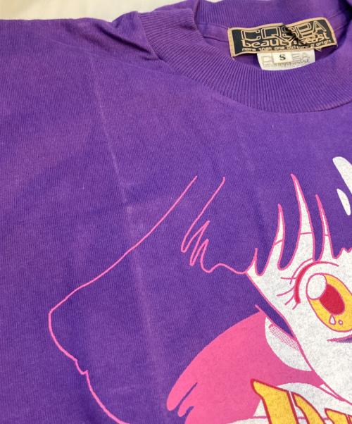beauty:beast（ビューティービースト）beauty:beast (ビューティービースト) COSPA (コスパ) 半袖Tシャツ　CB-MMW-111 パープル サイズ:Sの古着・服飾アイテム