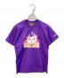 beauty:beast（ビューティービースト）の古着「半袖Tシャツ　CB-MMW-111」｜パープル