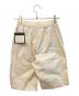 MARITHE+FRANCOIS GIRBAUD (マリテフランソワジルボー) ハーフパンツ　MF-5010 ベージュ サイズ:S：6000円