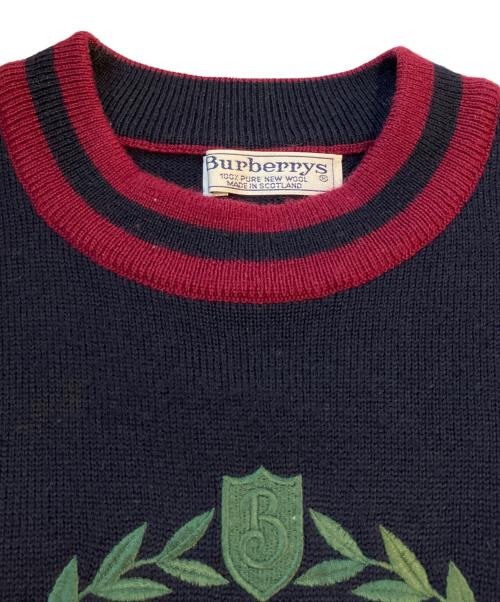 Burberry's（バーバリーズ）Burberry's (バーバリーズ) ニット ブラック サイズ:表記なしの古着・服飾アイテム