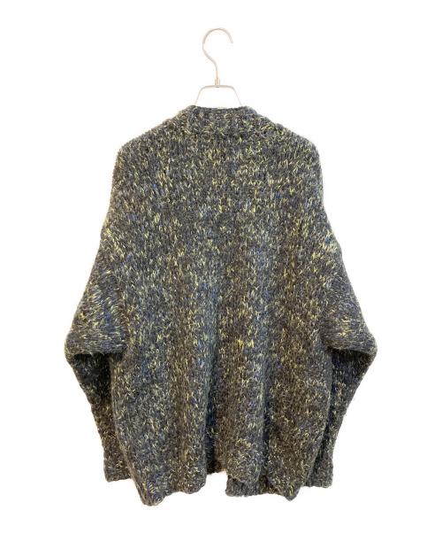 TOMORROW LAND（トゥモローランド）TOMORROW LAND (トゥモローランド) ミックスヤーン ボタンレスハンドニット ブラック サイズ:FREEの古着・服飾アイテム