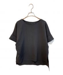 NOLLEY'S（ノーリーズ）の古着「エアリージョーゼットWカフスブラウス　5-0035-2-01-055」｜ブラック
