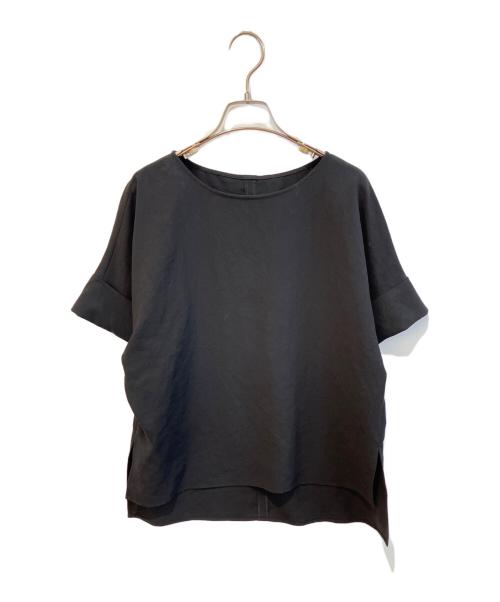 NOLLEY'S（ノーリーズ）NOLLEY'S (ノーリーズ) エアリージョーゼットWカフスブラウス　5-0035-2-01-055 ブラック サイズ:Mの古着・服飾アイテム