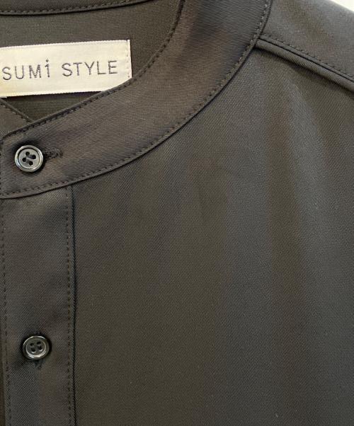 SUMI STYLE（スミ スタイル）sumi style (スミ スタイル) プリーツデザインワンピース　EAS1042609A0001 ブラック サイズ:freeの古着・服飾アイテム