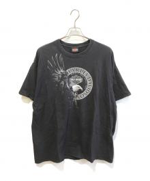 HARLEY-DAVIDSON（ハーレーダビッドソン）の古着「プリントTシャツ」｜ブラック