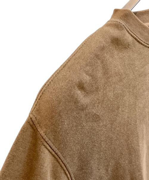 stussy（ステューシー）stussy (ステューシー) サークルロゴスウェット カーキ サイズ:MEDIUMの古着・服飾アイテム