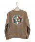 stussy (ステューシー) サークルロゴスウェット カーキ サイズ:MEDIUM：6000円