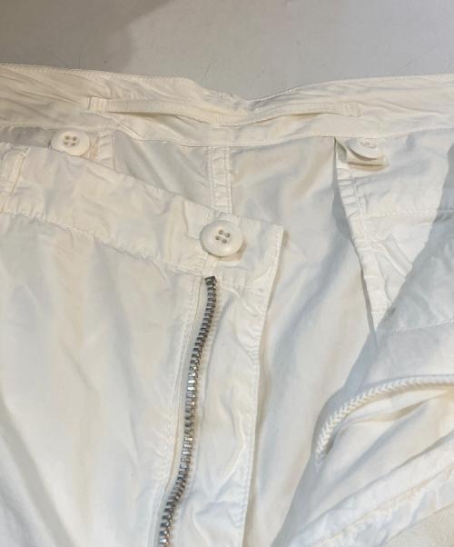 Graphpaper（グラフペーパー）Graphpaper (グラフペーパー) Garment Dyed Poplin Millitary Pants　GU221-40064 ホワイト サイズ:Mの古着・服飾アイテム
