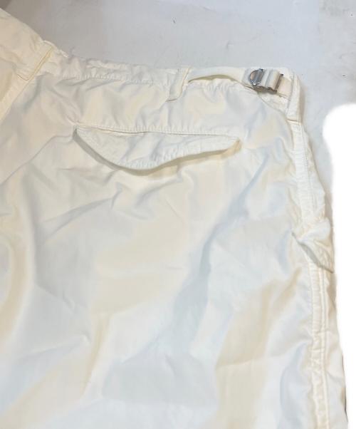 Graphpaper（グラフペーパー）Graphpaper (グラフペーパー) Garment Dyed Poplin Millitary Pants　GU221-40064 ホワイト サイズ:Mの古着・服飾アイテム