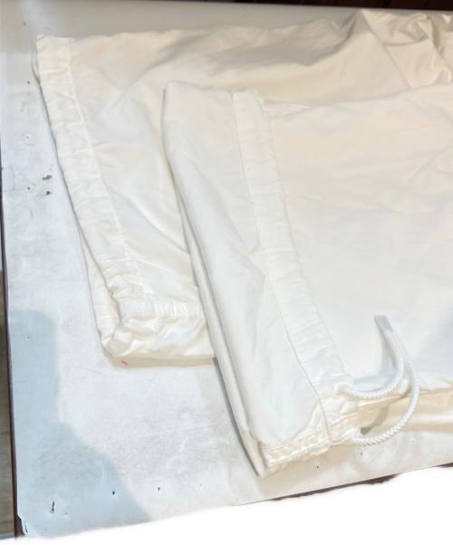 Graphpaper（グラフペーパー）Graphpaper (グラフペーパー) Garment Dyed Poplin Millitary Pants　GU221-40064 ホワイト サイズ:Mの古着・服飾アイテム