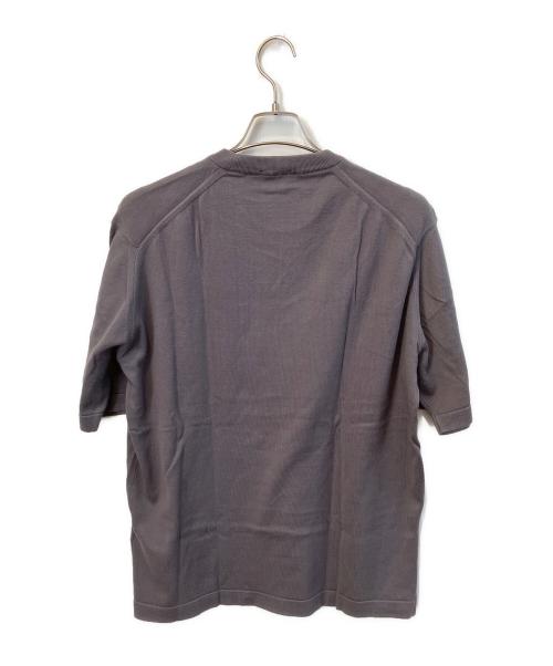 JOHN SMEDLEY（ジョンスメドレー）JOHN SMEDLEY (ジョンスメドレー) 半袖ニット グレー サイズ:Lの古着・服飾アイテム